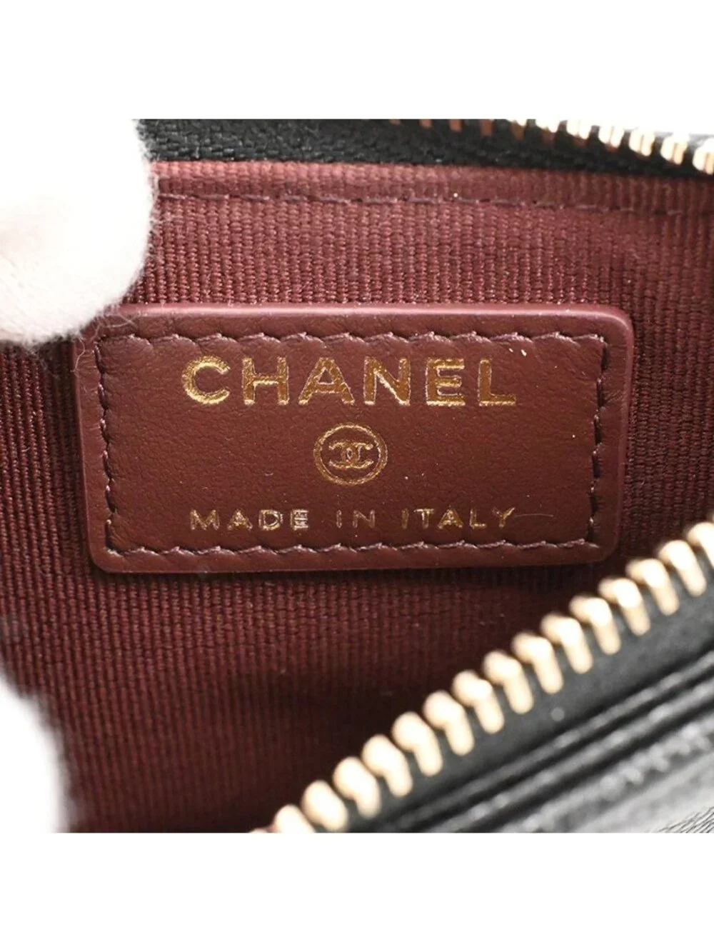 Chanel Coin Purse Zip Card Case